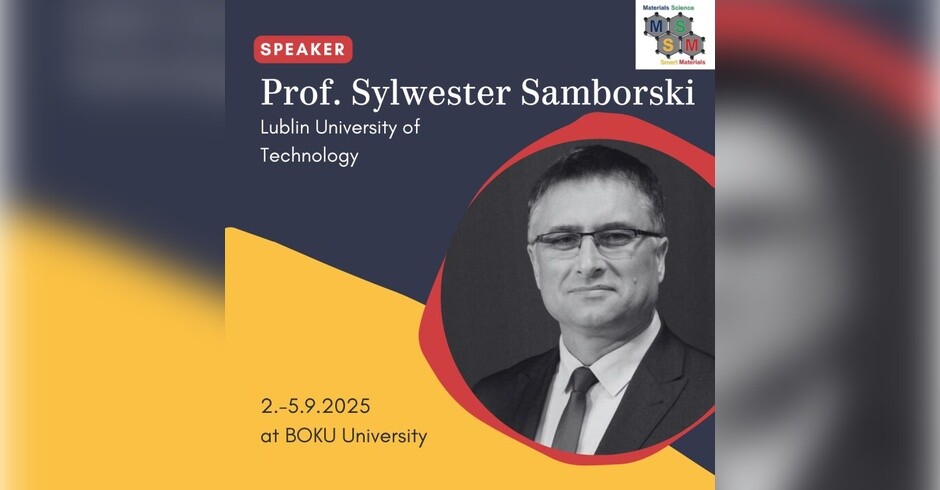 Profesor Sylwester Samborski na prestiżowej konferencji w Wiedniu